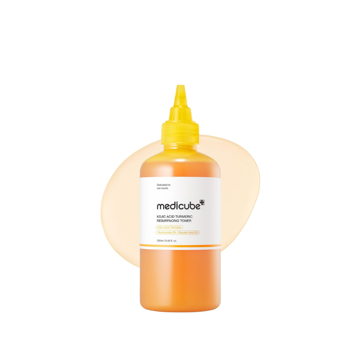 Medicube Kojic Acid Turmeric Smoothing Toner For Face & Body 200ml