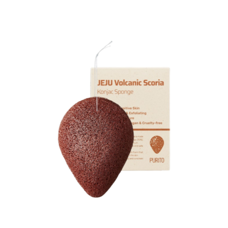Purito Seoul Jeju Volcanic Scoria Konjac Sponge	