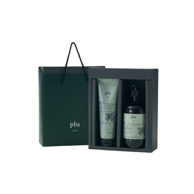 Plu Body Scrub & Scrub Wash Gift Set 