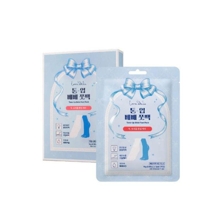 Glowtheskin Tone-up Bebe Foot Pack