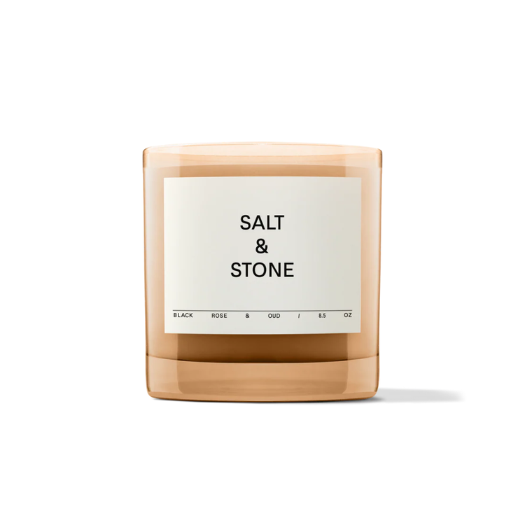 Salt & Stone Candles (black Rose & Oud)