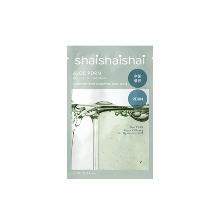 Shaishaishai Aloe Pdrn Cooling Gel Pad Mask 21ml