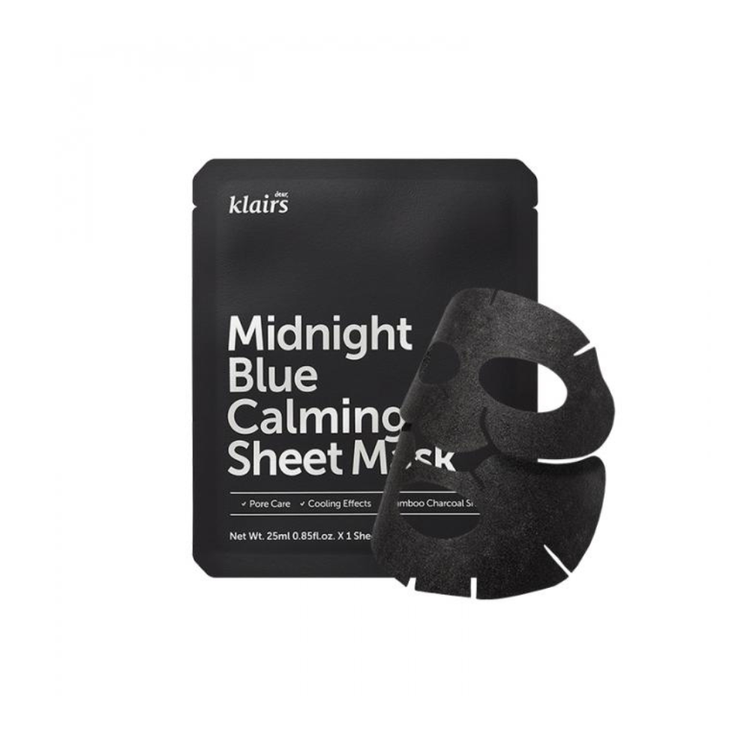 Dear Klairs Midnight Blue Calming Sheet Mask 25 Ml
