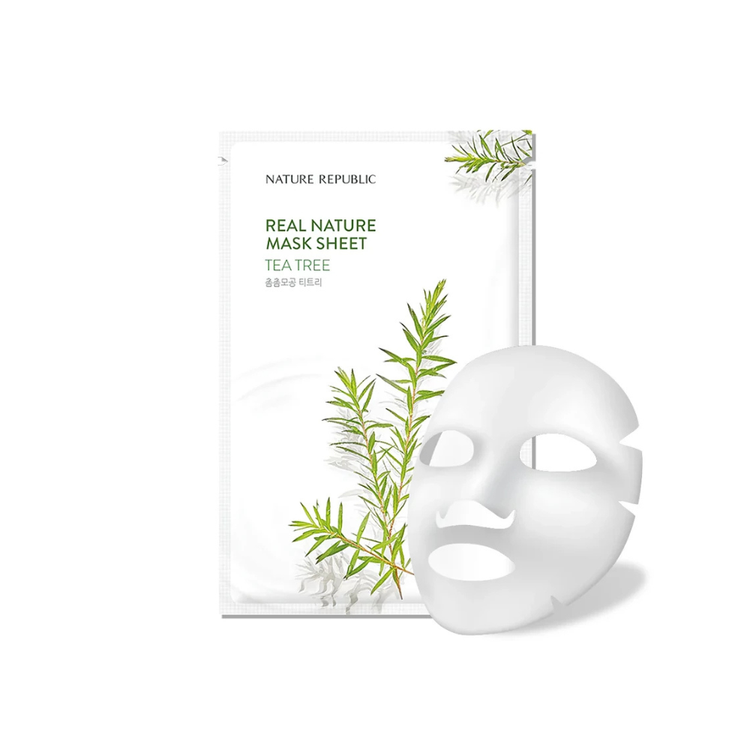 Nature Republic Real Nature Sheet Mask Tea Tree 23ml