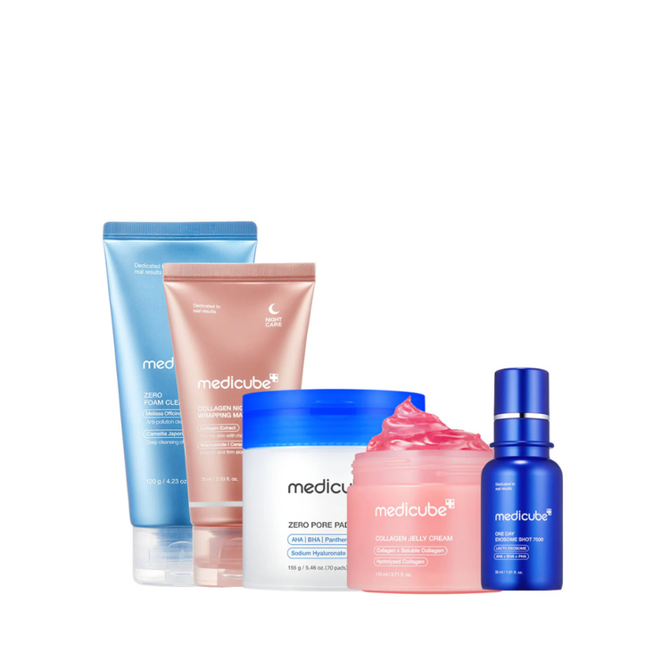 Medicube set za njegu kože Glass Glow za 7 dana
