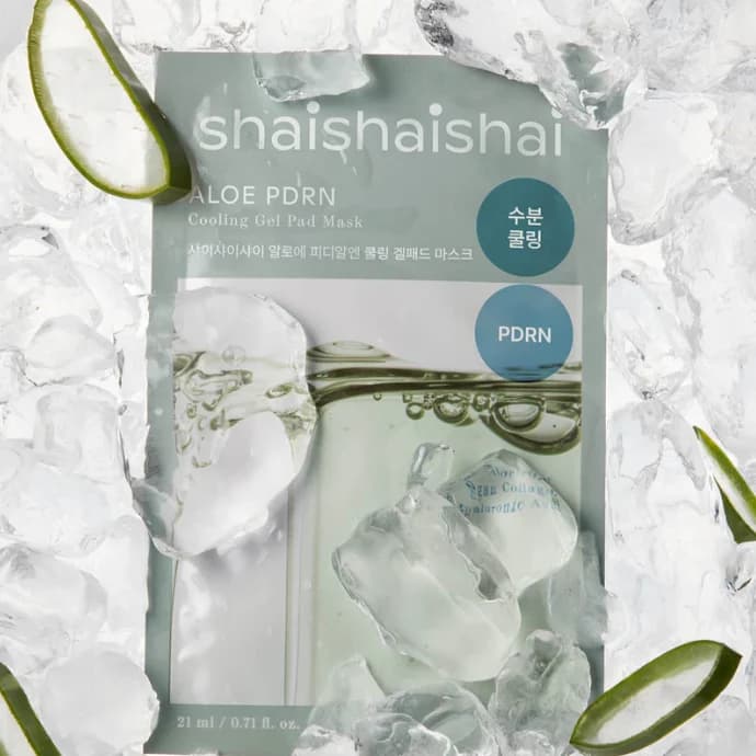 Shaishaishai Aloe Pdrn Cooling Gel Pad Mask 21ml