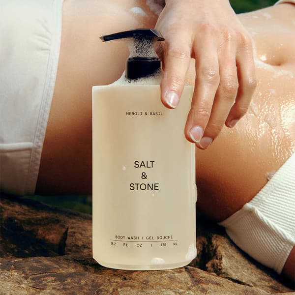 Salt & Stone Body Wash (neroli & Basil)
