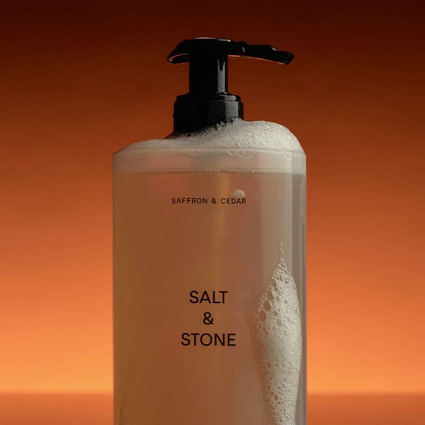 Salt & Stone Body Wash  (Saffron & Cedar)