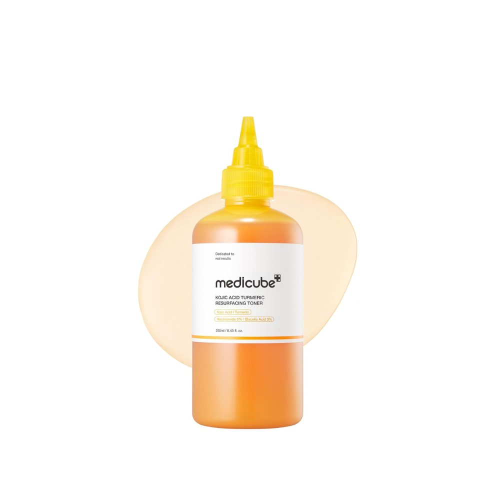 Medicube Kojic Acid Turmeric Smoothing Toner For Face & Body 200ml