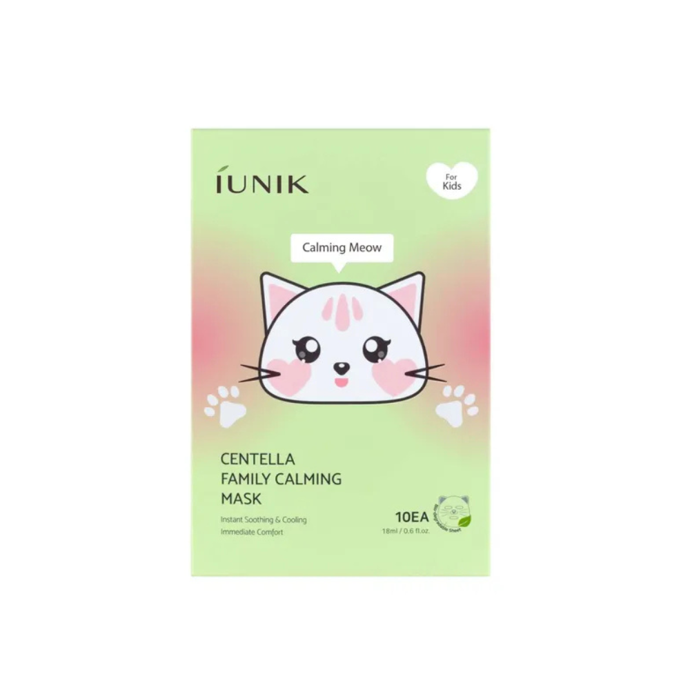 Iunik Centella Family Calming Mask For Kids 1ea