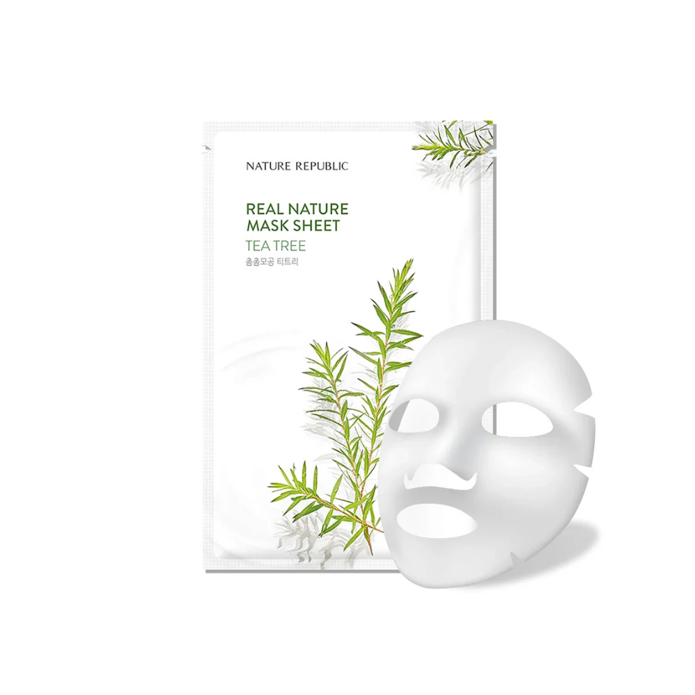 Nature Republic Real Nature Sheet Mask Tea Tree 23ml