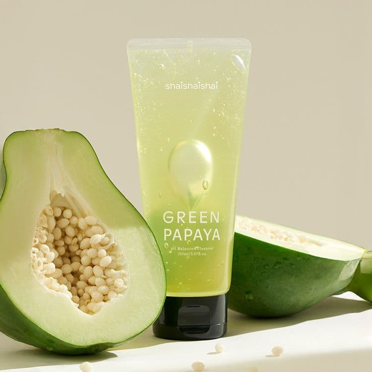 Shaishaishai Green Papaya Ph Balanced Cleanser 150ml