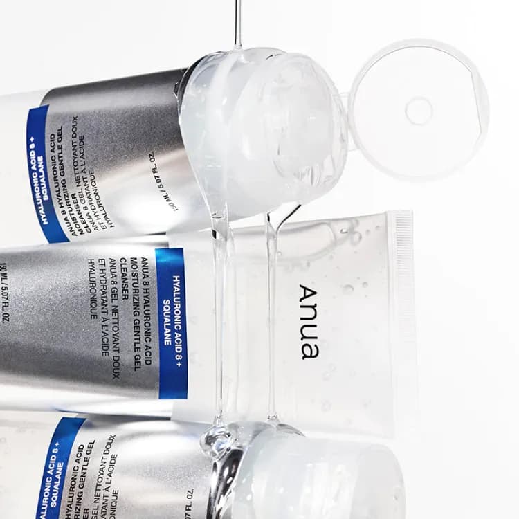Anua 8 Hyaluronic Moisturizing Gentle Gel Cleanser 150ml