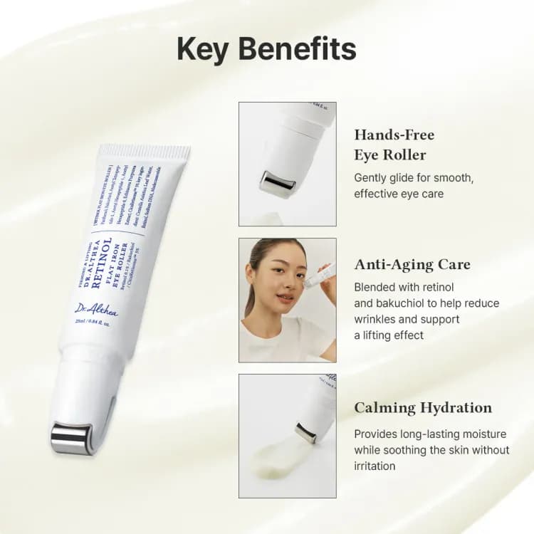 Dr. Althea Retinol Flat Iron Eye Roller 25ml