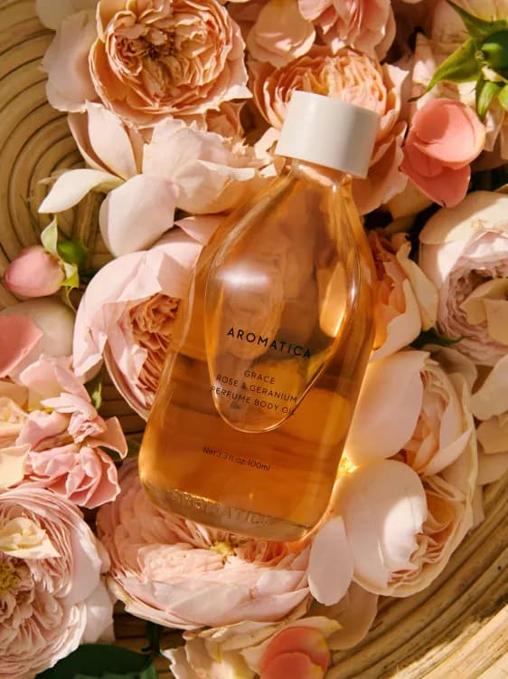 Aromatica Grace Body Oil Rose & Geranium 100ml