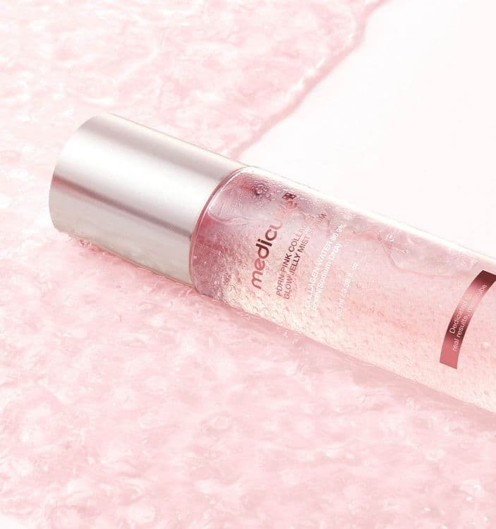 Medicube Pink Pdrn Collagen Glow Jelly Mist Serum 100ml