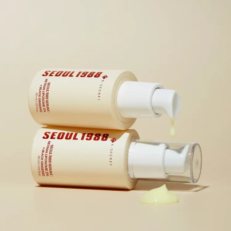 K-secret Retinal Black Ginseng Serum Double Set