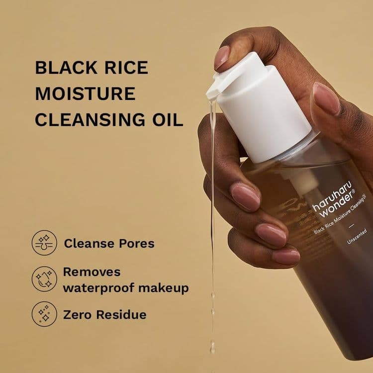 Hw Wonder Black Rice Moisture Deep Cleansing Oil 150ml