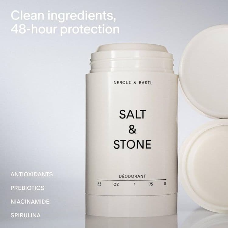 Salt & Stone Natural Deodorant Extra Strength (neroli & Basil)