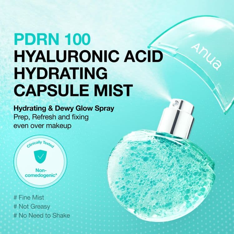 Anua Pdrn Hyaluronic Acid Hydrating Capsule Mist 30ml