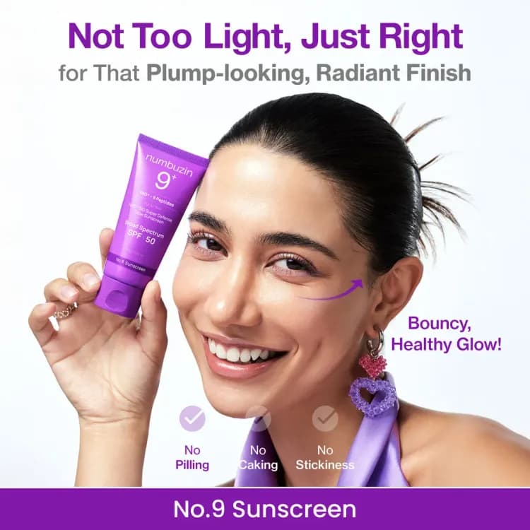Numbuzin No.9 Nad+ 9 Peptides Dewy Sun Essence