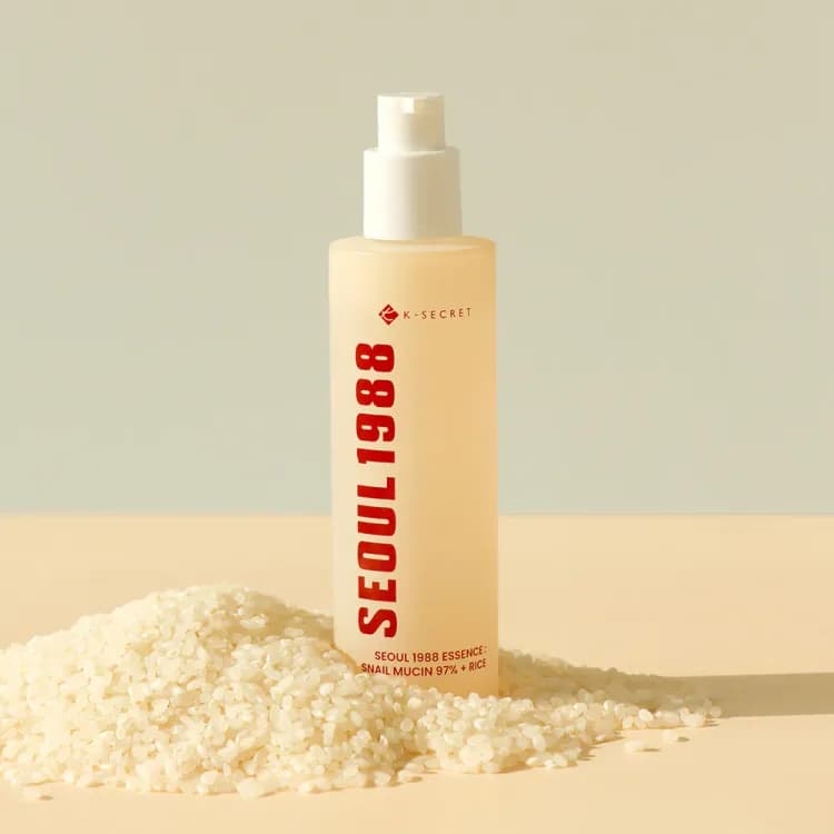 K-secret Seoul 1988 Essence: Snail Mucin 97 % + Rice 100 Ml 