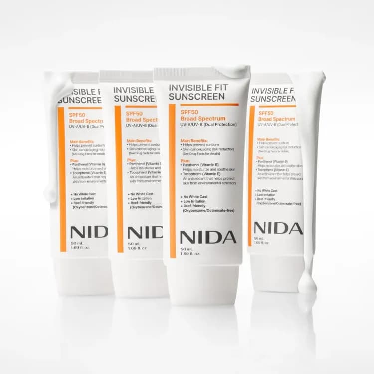 Nida Invisible Fit Sun Cream 50ml