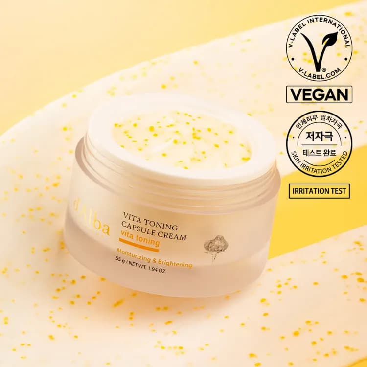 D'alba Toning Capsule Cream 55g