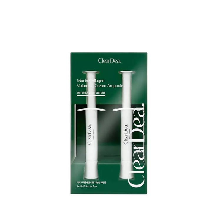 Cleardea Mucin Collagen Voluming Cream Ampoule 4ml (2ea)
