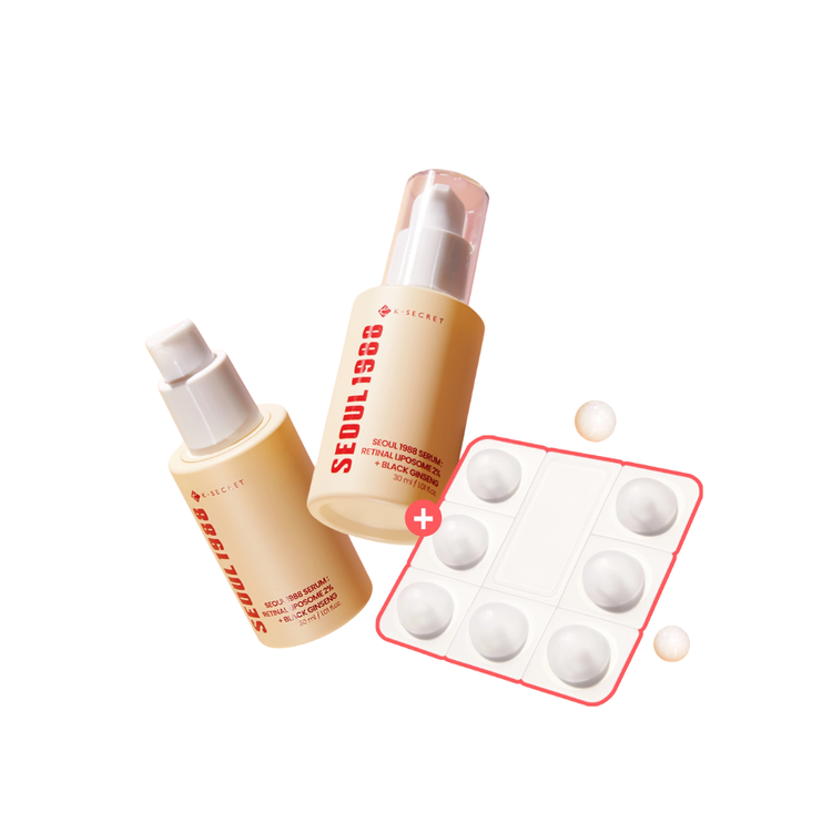 K-secret Retinal Black Ginseng Serum Double Set