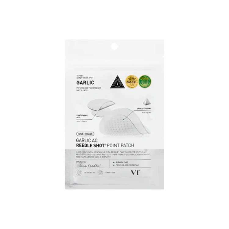 Vt Garlic Ac Reedle Shot Point Patch 9ea