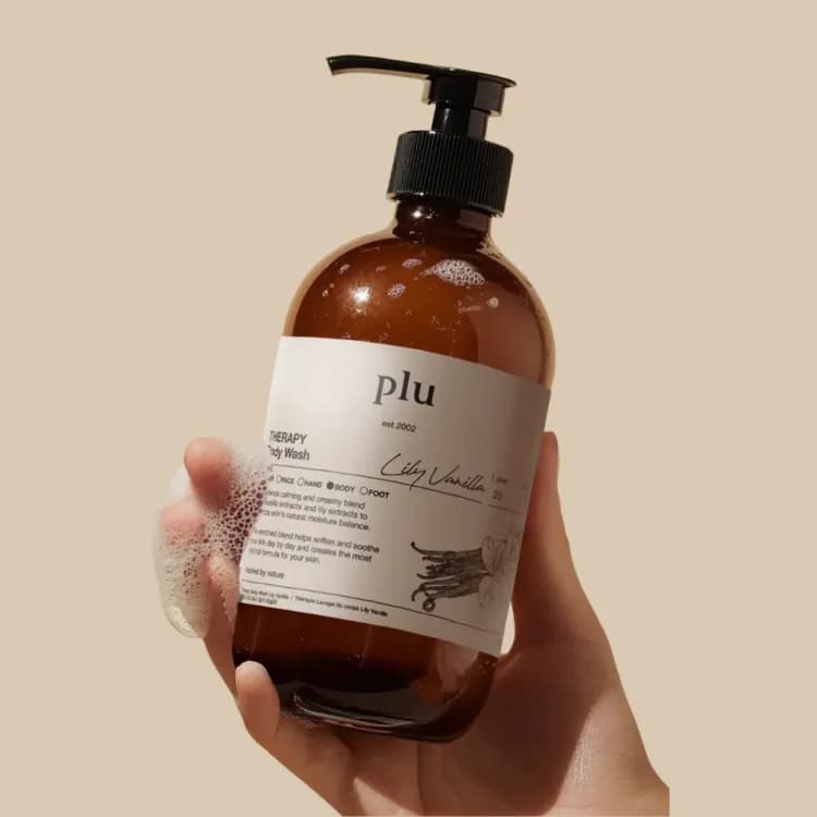 Plu Aroma Body Wash Lily Vanilla 500g