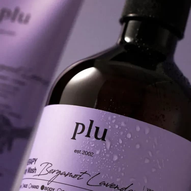 Plu Aroma Body Wash Bergamot Lavender 500g