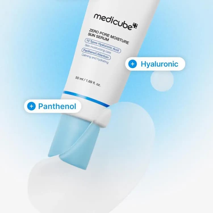 Medicube Zero Pore Moisture Sun Serum Spf50+ 50ml