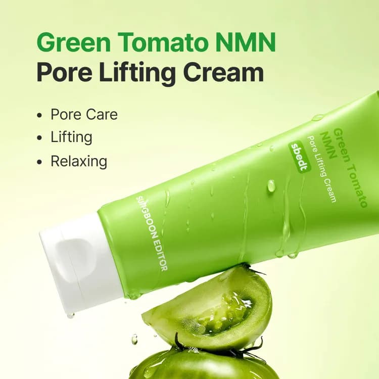 Sungboon Editor Green Tomato Nmn Pore Minimizing Cream