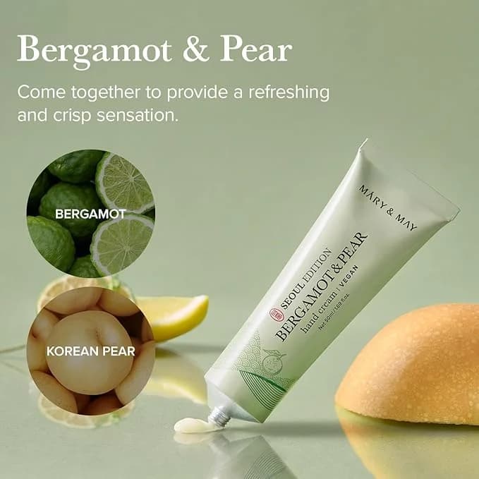 Mary&may Bergamot & Pear Hand Cream 50ml