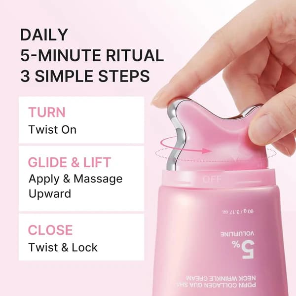 Medicube Pdrn Gua Sha Neck & Face Cream