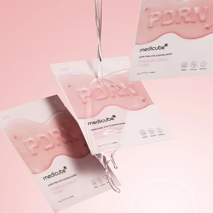 Medicube Pdrn Pink Vita Coating Mask 27g