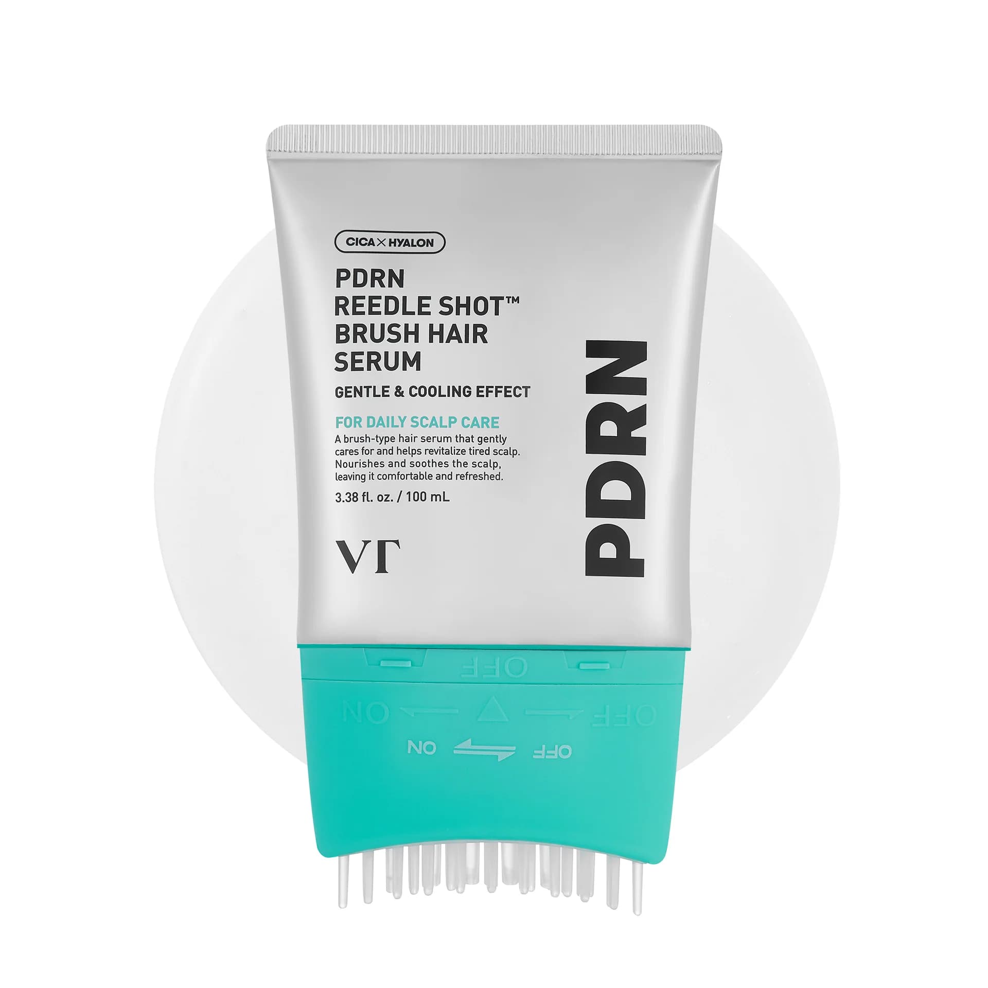 Vt Cosmetics Pdrn Reedle Shot Brush Hair Serum 100ml