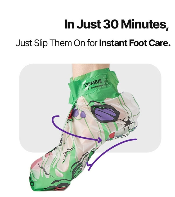 Glowtheskin Zombie Foot Peeling Pack