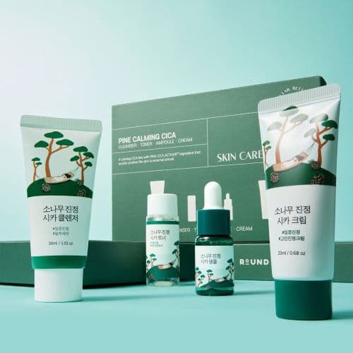Round Lab Pine Calming Cica Trial Kit