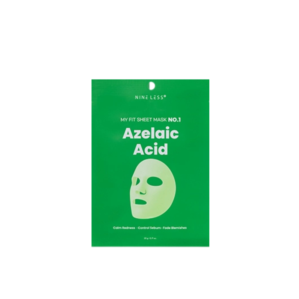 Nine Less My Fit Sheet Mask No.1 Azelaic Acid
