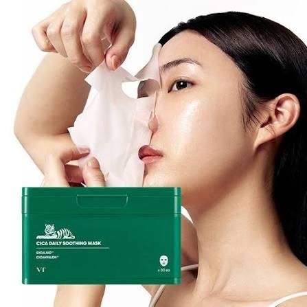 Vt Cosmetics (30ea) Vt Cica Daily Soothing Mask