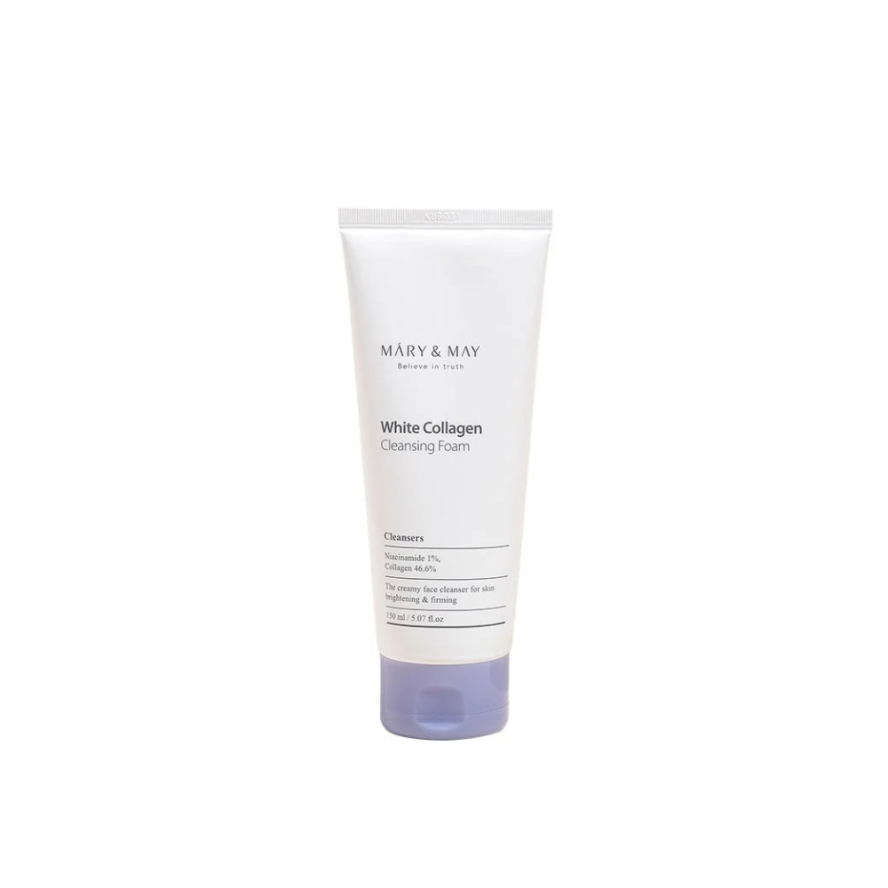 Mary&may White Collagen Cleansing Foam 150ml