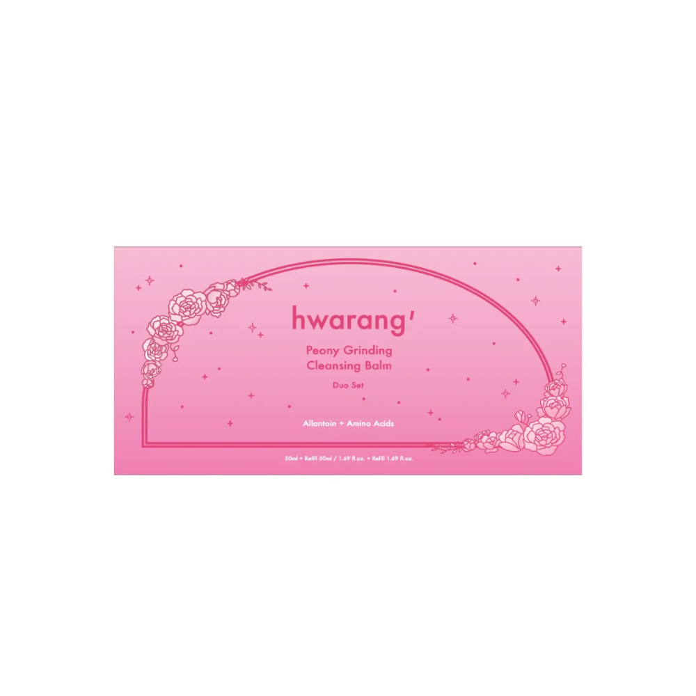 Hwarang Peony Grinding Cleansing Balm Duo Set