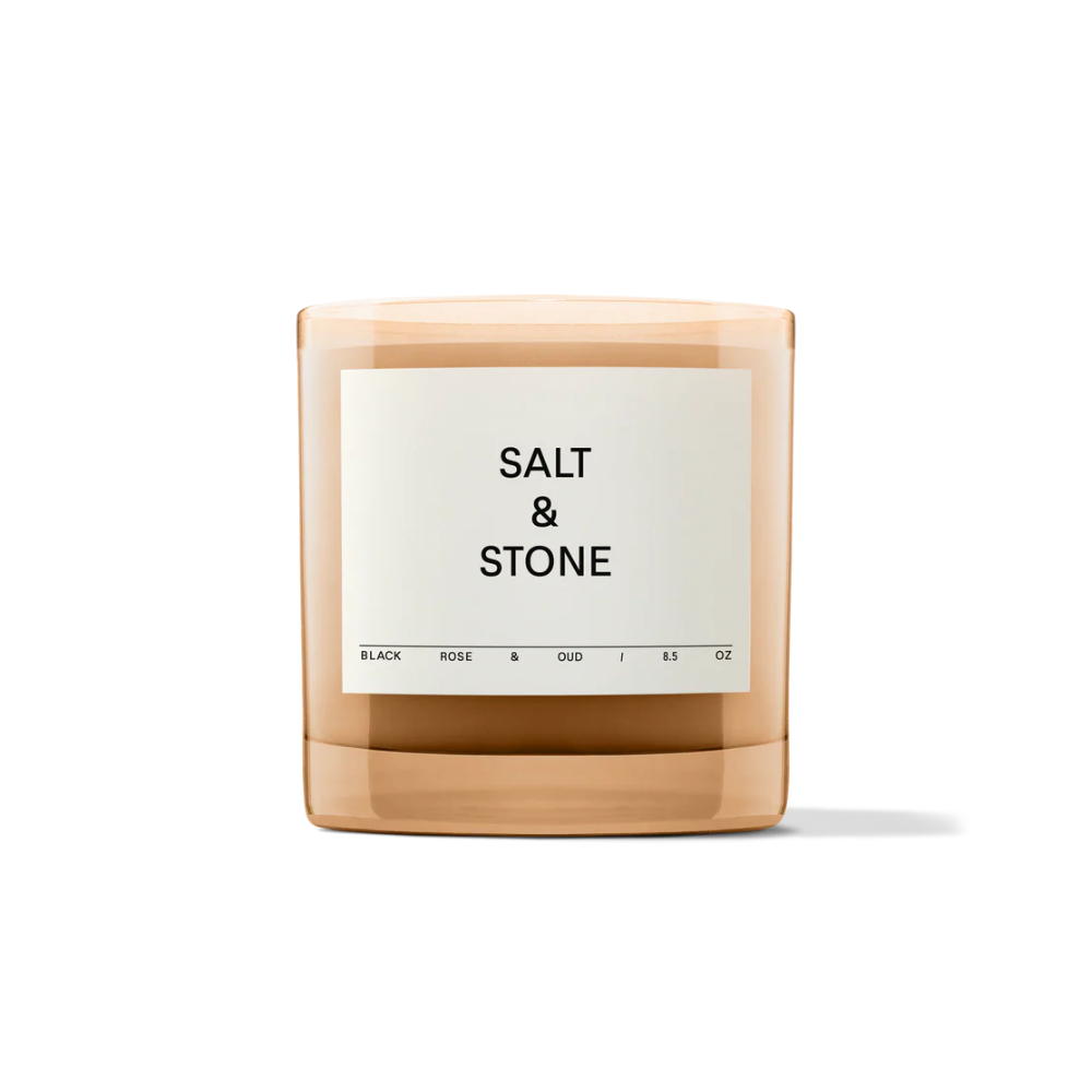 Salt & Stone Candles (black Rose & Oud)