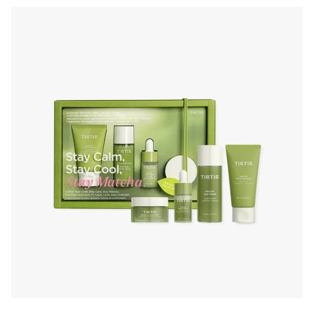 Tirtir Stay Calm Stay Cool Stay Matcha Set