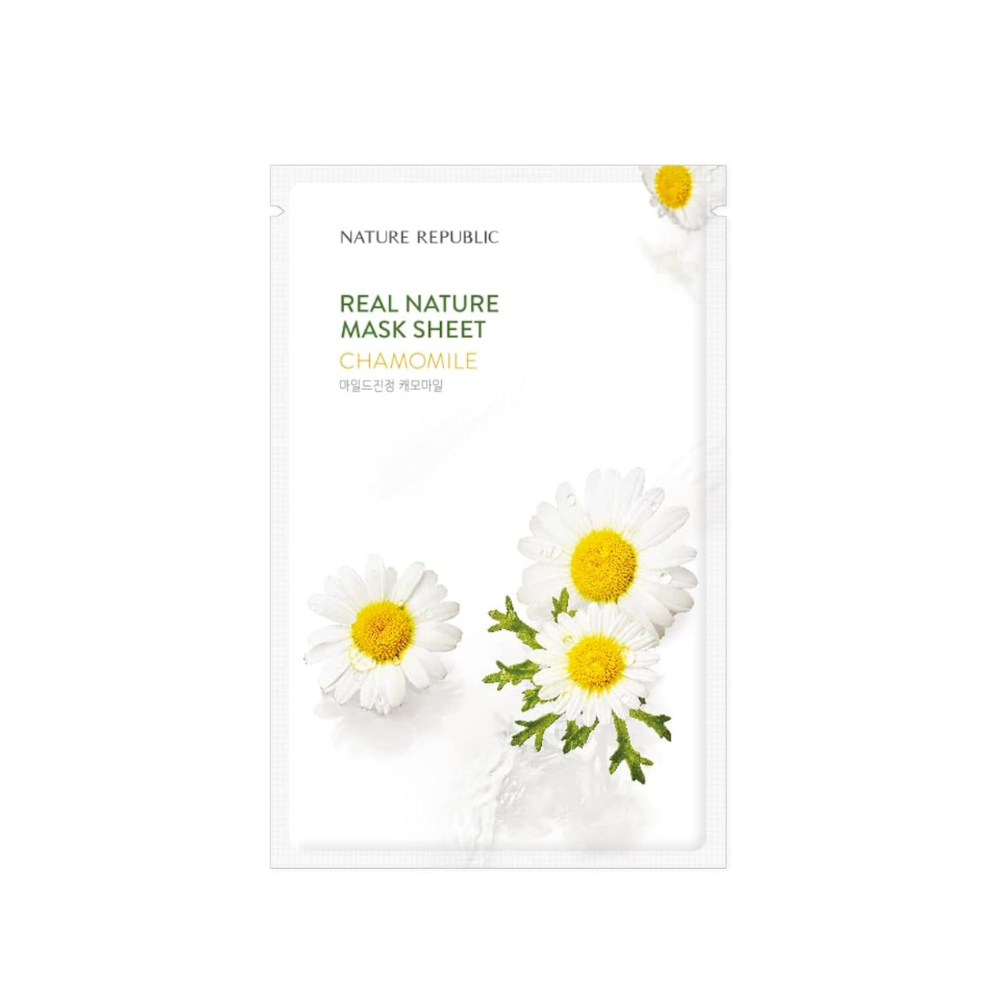 Nature Republic Real Nature Mask Sheet/ Chamomile 23ml