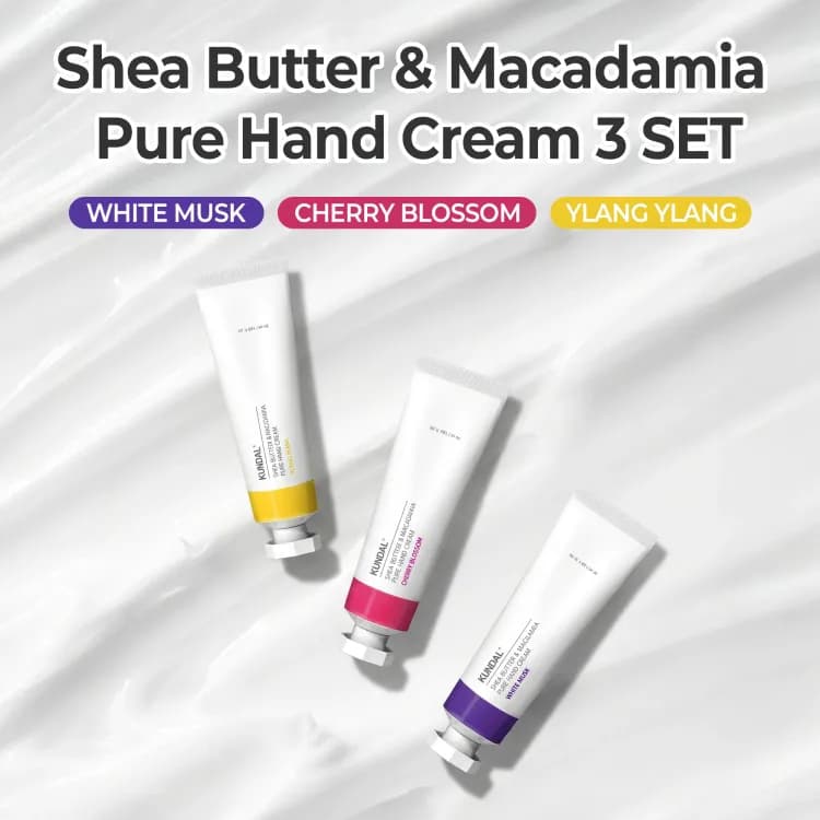 Kundal Signature Perfumed Hand Cream Trio