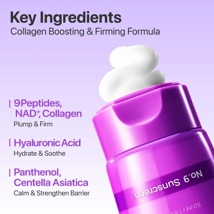 Numbuzin No.9 Nad+ 9 Peptides Dewy Sun Essence